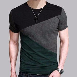 Junior Short Sleeve T-Shirt Men's Korean